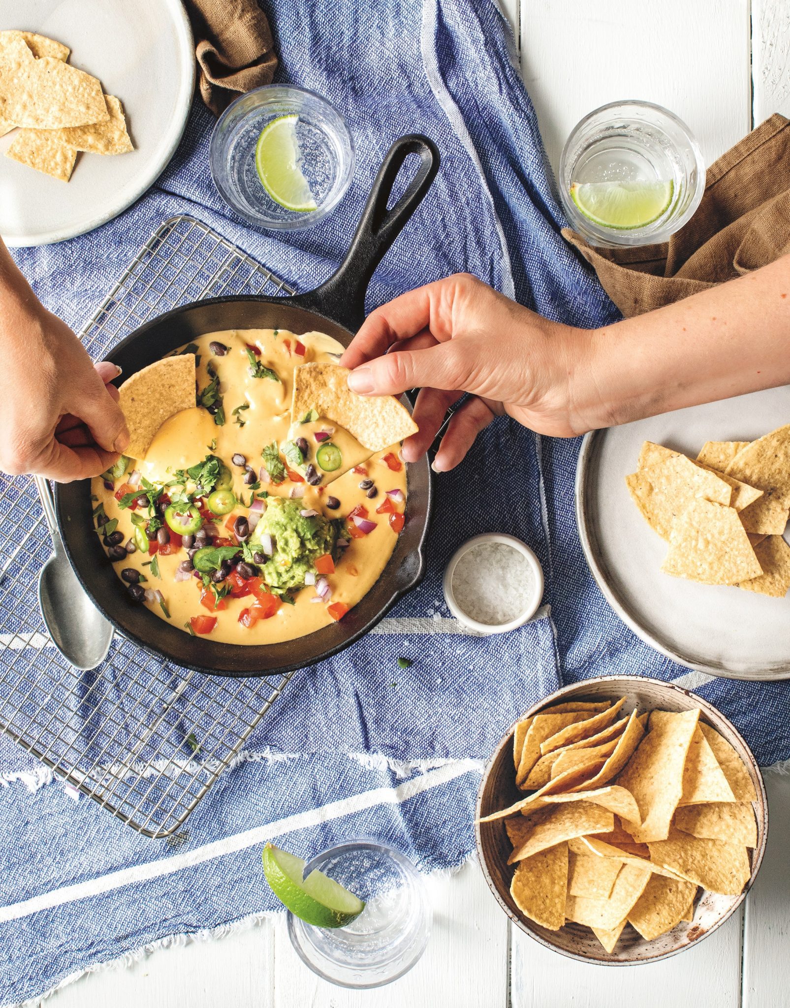 Loaded Butternut Squash Queso recipe Love & Lemons Every Day